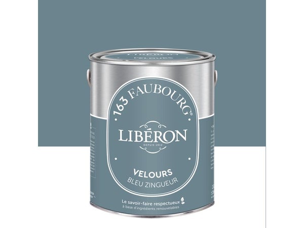 Peinture gris zingueur multisupport 163 faubourg LIBÉRON velours 2.5 l