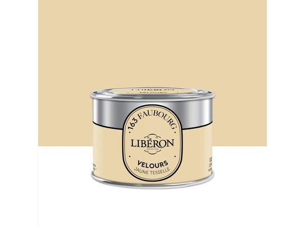 Testeur peinture jaune tesselle velours 163 faubourg LIBÉRON 125 ml