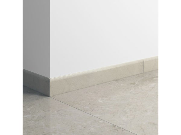 2 plinthes 7,5 x 60 cm épaisseur 9 mm marbre beige 08