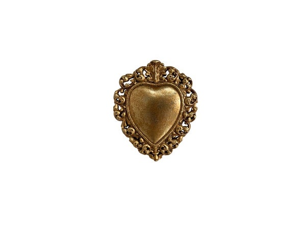 Objet décoratif résine Exvoto coeur l.10.5 x H.12.3 cm, EMDE
