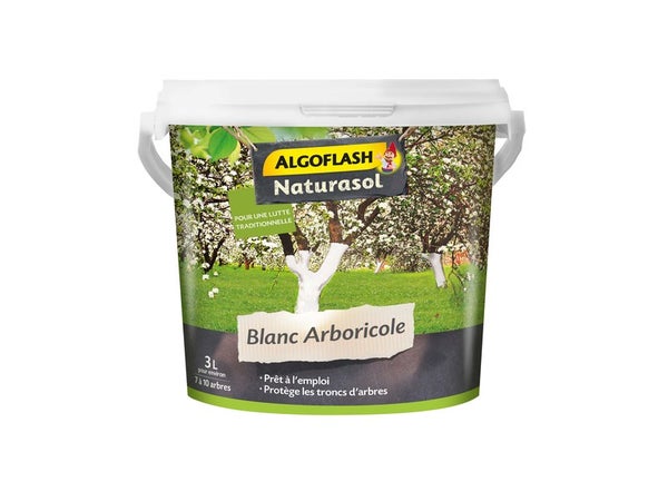 Soin hydratant blanc arboricole ALGOFLASH, 3 l