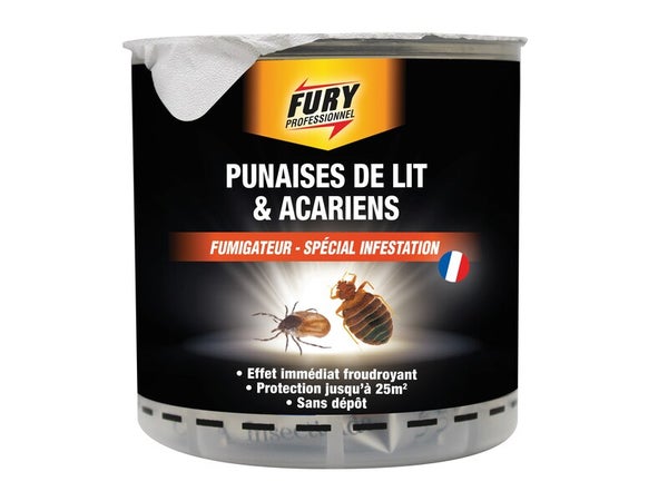 Fumigateur fumigène punaises de lit FURY, 0.147