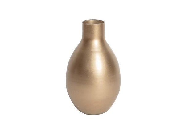 Vase verre doré, Noctis, 19 x 31 cm