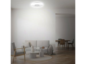 Plafonnier led, 4990 lumens, variation de blancs, Vizzini, INSPIRE D.56