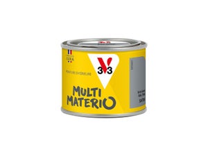 Peinture multimateriaux exterieure Multimaterio V33 gris galet satine 0.125 l