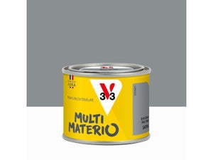 Peinture multimateriaux exterieure Multimaterio V33 gris galet satine 0.125 l