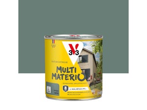 Peinture extérieure bois, fer, plastique V33 garrigue satiné 0.5L