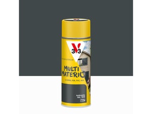 Bombe de peinture Multimaterio V33 anthracite mat 400 ml