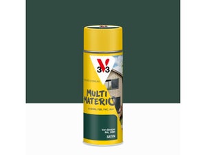 Bombe de peinture Multimaterio V33 vert basque satine 400 ml