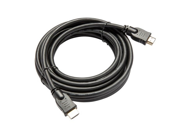 Câble hdmi 2.0, 5m, pvc noir, LEXMAN