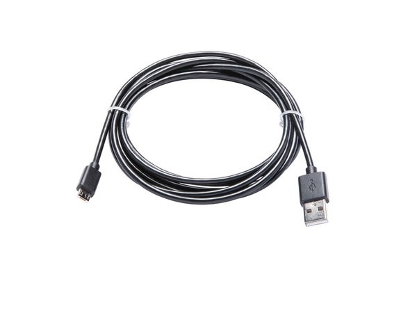 Câble usba/micro usb, 2m, noir, LEXMAN