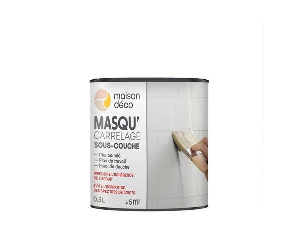 Sous-couche Masqu'carrelage, MAISON DECO, incolore, 0.5 litre