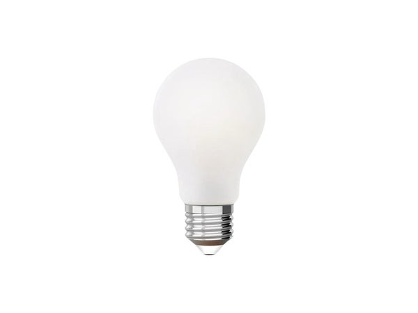Ampoule led à filament  standard, E27, 806Lm = 5.9W, dépolie, universelle, LEXMAN