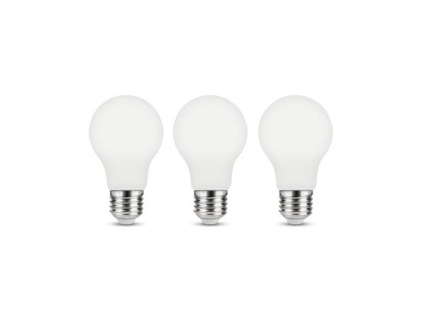 Lot de 3 ampoules led, E27, 1521lm = 100W, blanc neutre, LEXMAN