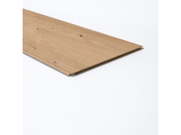 4 panneaux lisses MDF finition chêne naturel, 2500X287X20mm