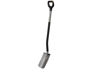 Bêche à bêcher acier trempé FISKARS manche acier L.98 cm