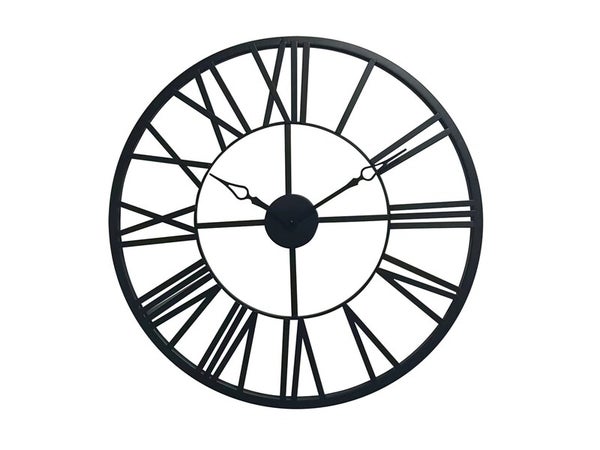 Horloge Ajouré EMDE noir Diam.65 cm