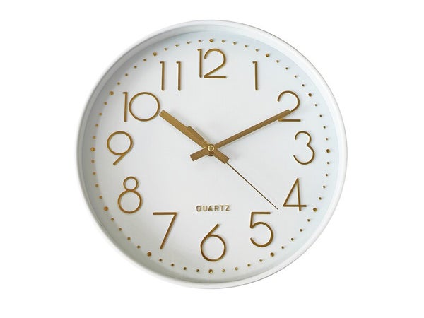 Horloge Color EMDE blanc Diam.30.5 cm
