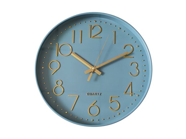 Horloge Color EMDE bleu Diam.30.5 cm
