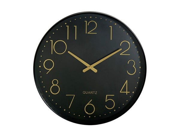 Horloge Color EMDE noir Diam.30.5 cm