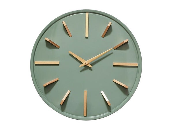 Horloge Sauge EMDE vert Diam.38 cm