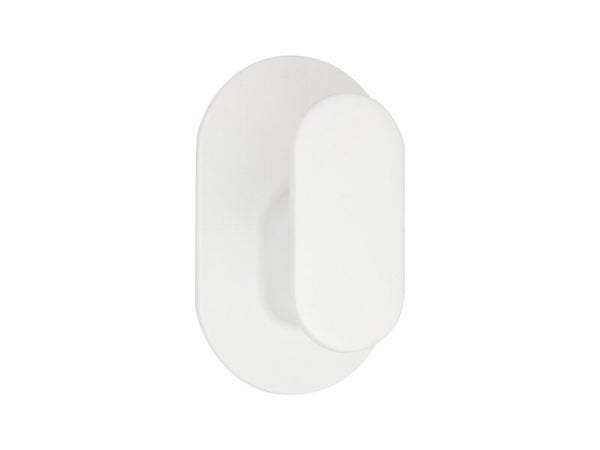 Crochet pour salle de bains à coller simple SENSEA Easy blanc