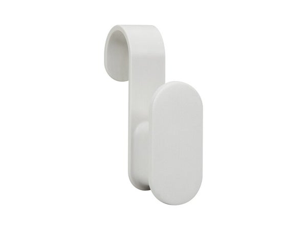 Crochet pour salle de bains radiateur simple SENSEA Easy blanc