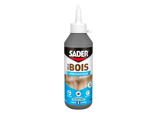 Colle d'assemblage vinyl bois interieur sech.progressif sader 500ml