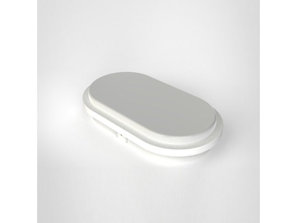 Hublot extérieur, led intégré, ovale ezy 27cm, 2160lm, ip65, blanc, INSPIRE