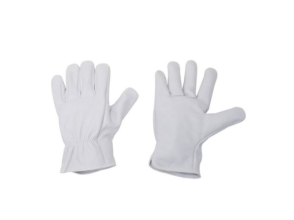Paire de gants pour outil de manutention cuir, blanc T 9 DEXTER