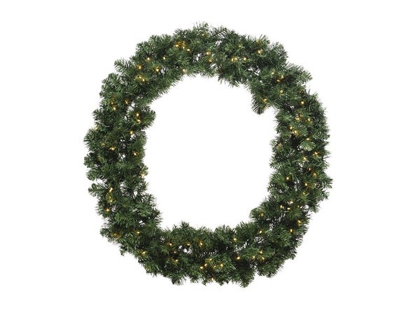 Couronne de Noël, vert, diam. 60 cm