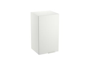 Meuble haut 40cm 1 porte ELEKI blanc