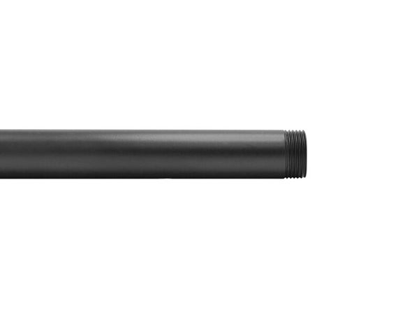 Barre de penderie ronde, MyTube, diam.25 mm  L500 mm, noir mat
