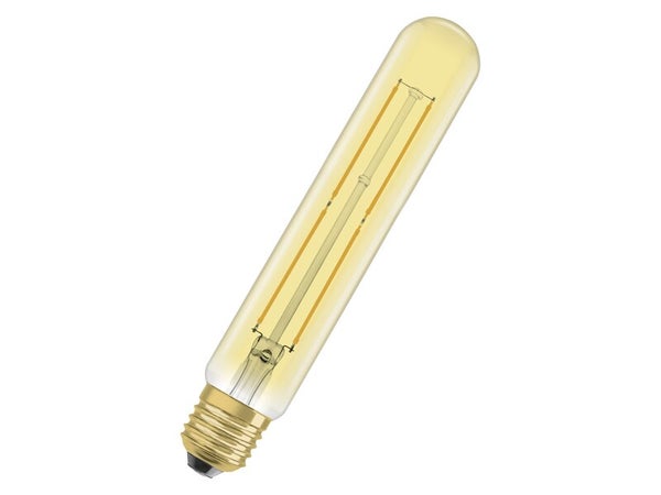 Ampoule led decorative, Tube vintage E27, 400lm, ambre blanc chaud, dimmable, OSRAM