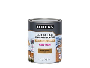 Lasure LUXENS Conditions extrêmes 12 ans chêne moyen brillant 1 litre