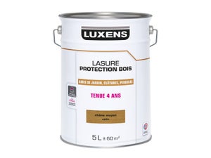 Lasure LUXENS 4 ans chêne moyen satiné 5 litres