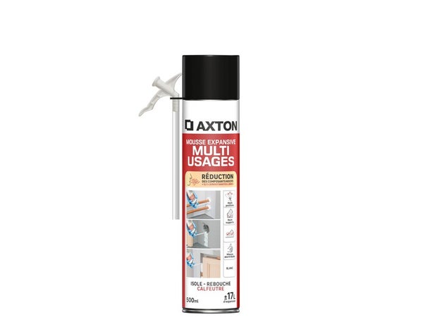 Mousse Expansive multi-usages AXTON 500 ml