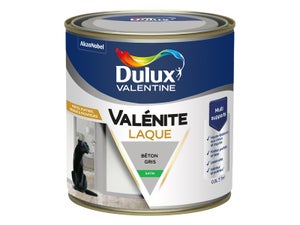 Peinture boiserie beton gris satin DULUX VALENTINE Valenite 0.5l