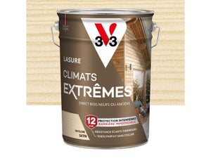 Lasure V33 Climats extrêmes 12 ans incolore satiné 5 l