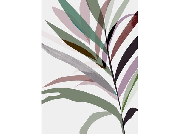 Toile imprimée Feuille colorée, CEANOTHE 65 x 97 cm