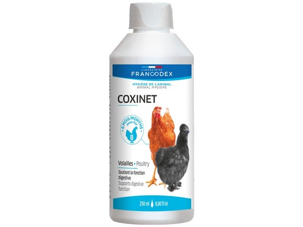 Complément alimentaire pour volaille Coxinet 250 ml FRANCODEX