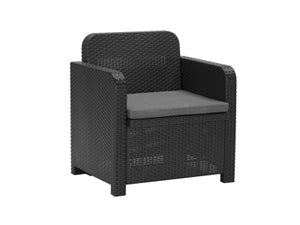 Fauteuil de jardin SORRENTO avec coussins