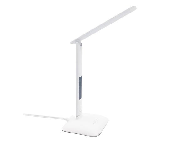 Lampe de bureau design Alex en plastique tactile led, INSPIRE, 820 lm blanc