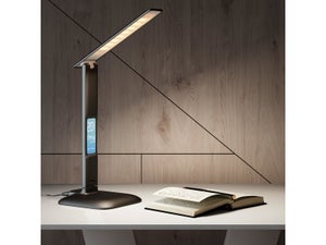 Lampe de bureau design Alex en plastique tactile led, INSPIRE, 820 lm noir