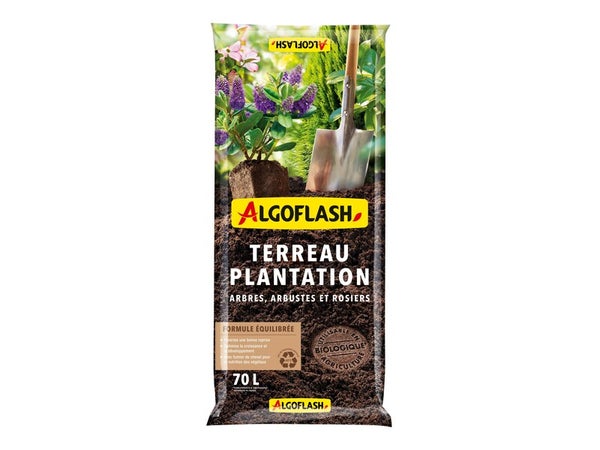 Terreau de plantation 70 l ALGOFLASH