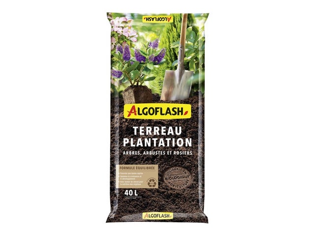 Terriccio Orticolo Algoflash – 40 Litri Di Terra Universale Per Piante E Orto, Pronto All'uso - 2