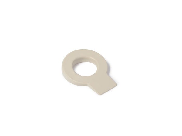 Cale porte amovible REI Lock plastique sable mat L6.3 cm x l.8.2 cm Voir les détails du produit