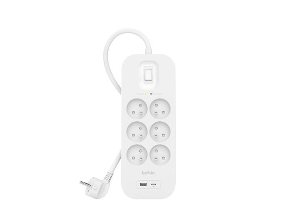 Multiprise parafoudre blanc BELKIN