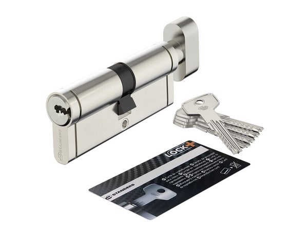 Cylindre standers lock+ 40+40 avec bouton