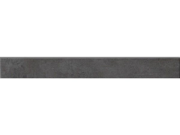 Lot de 2 plinthes Alma, anthracite, l. 7 x L. 60 cm, Ep.0.85 mm